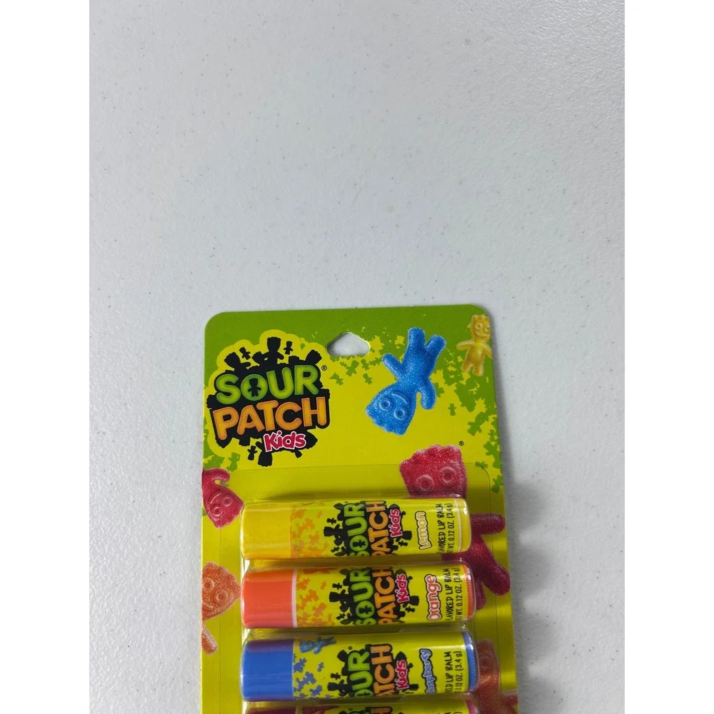 Sour Patch‎ Kids 8 Flavored Lip Balms Set Fun Candy Flavors Hydrating